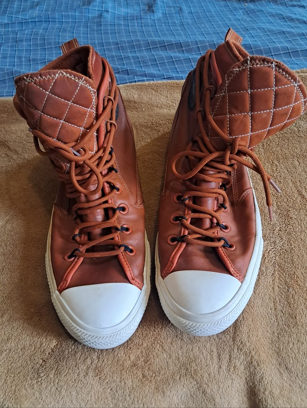 Size 10.5 - Converse Chuck Taylor All Star Utility All Terrain High Amber Sepia - Picture 3 of 9